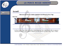 Tablet Screenshot of laperceneige.ch